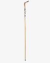 Omani dark wood crutch stick CAN861