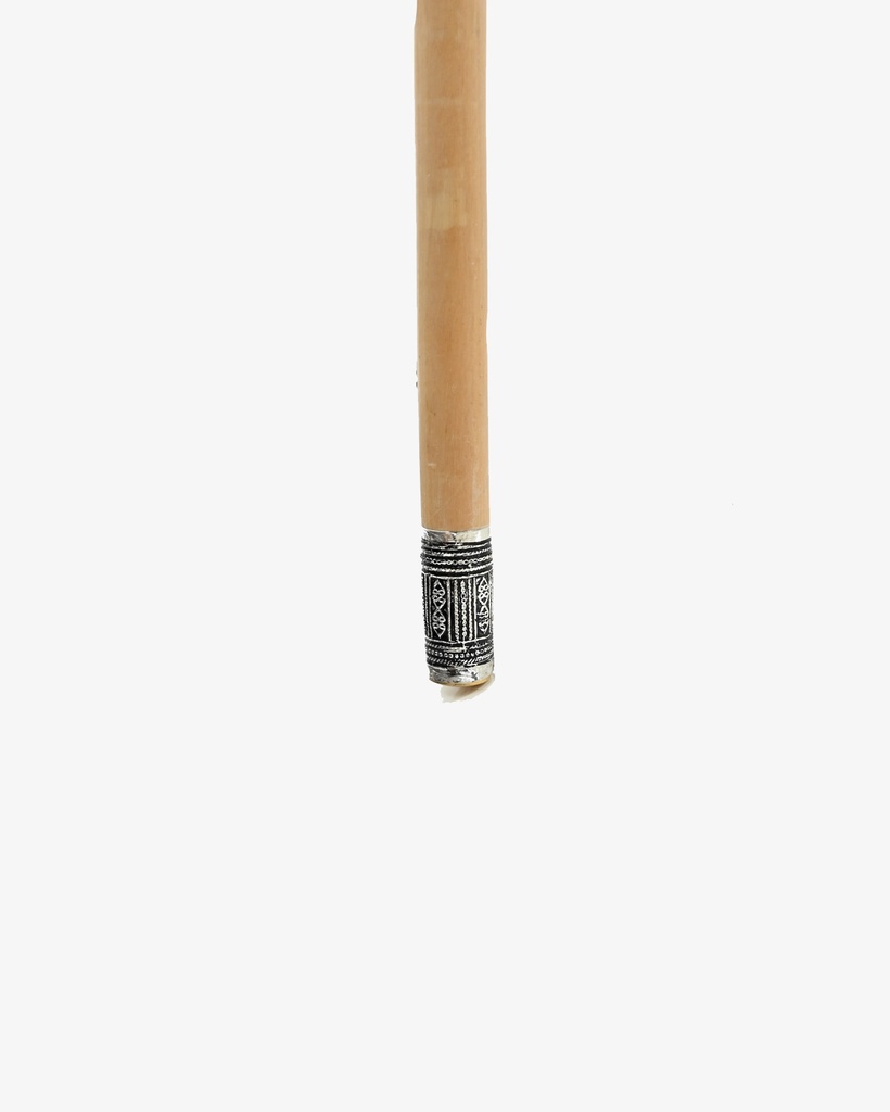 Omani dark wood crutch stick CAN861