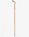 Omani dark wood crutch stick CAN859
