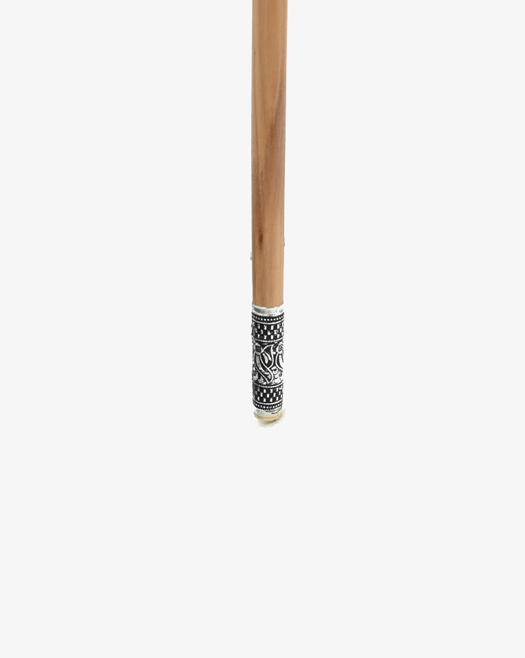 Omani dark wood crutch stick CAN859