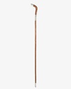 Omani dark wood crutch stick CAN841
