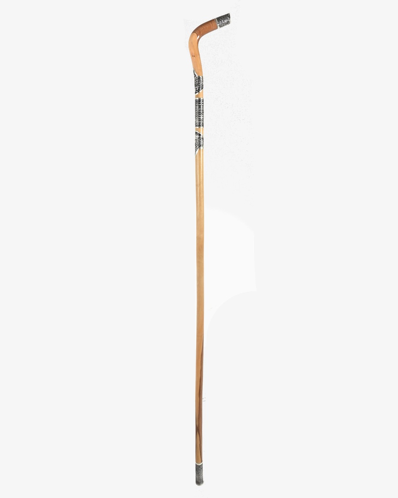 Omani dark wood crutch stick CAN847