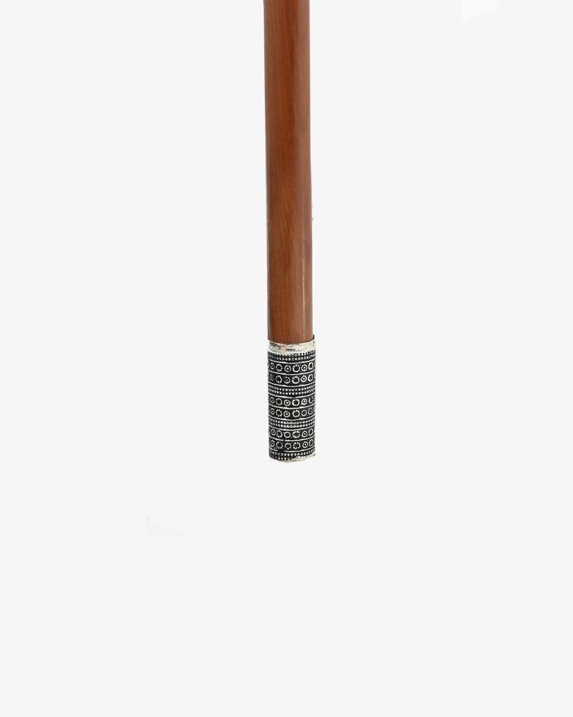 Omani dark wood crutch stick CAN852