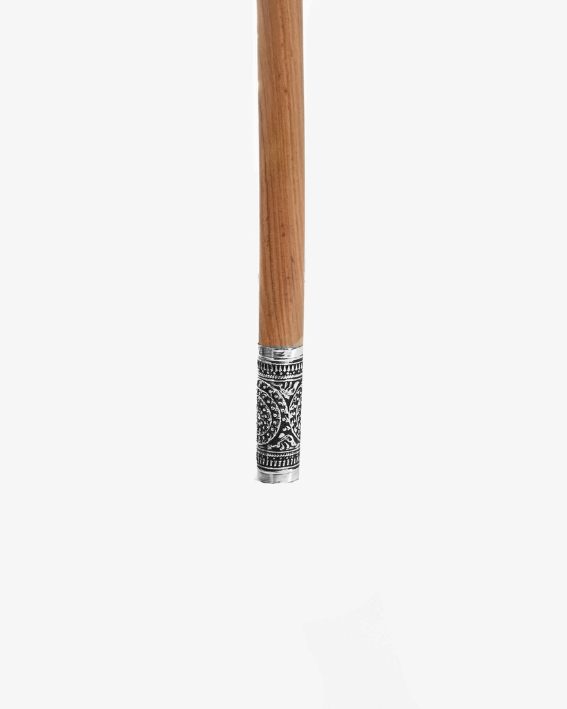 Omani dark wood crutch stick CAN845