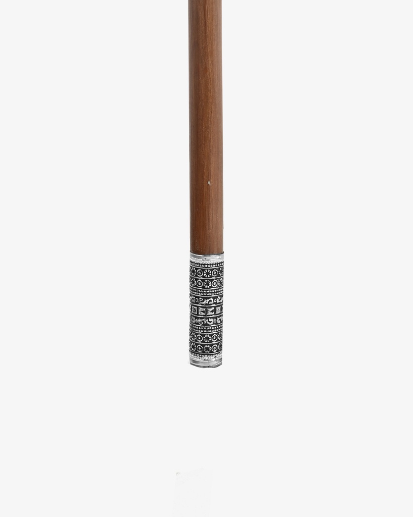 Omani dark wood crutch stick CAN854
