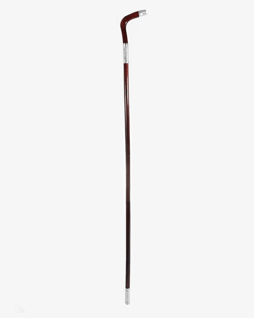 Omani dark wood crutch stick CAN840