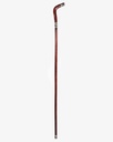 Omani dark wood crutch stick CAN839