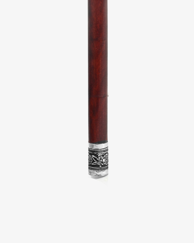 Omani dark wood crutch stick CAN839