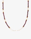 Natural shell women's necklace WNEC228BO