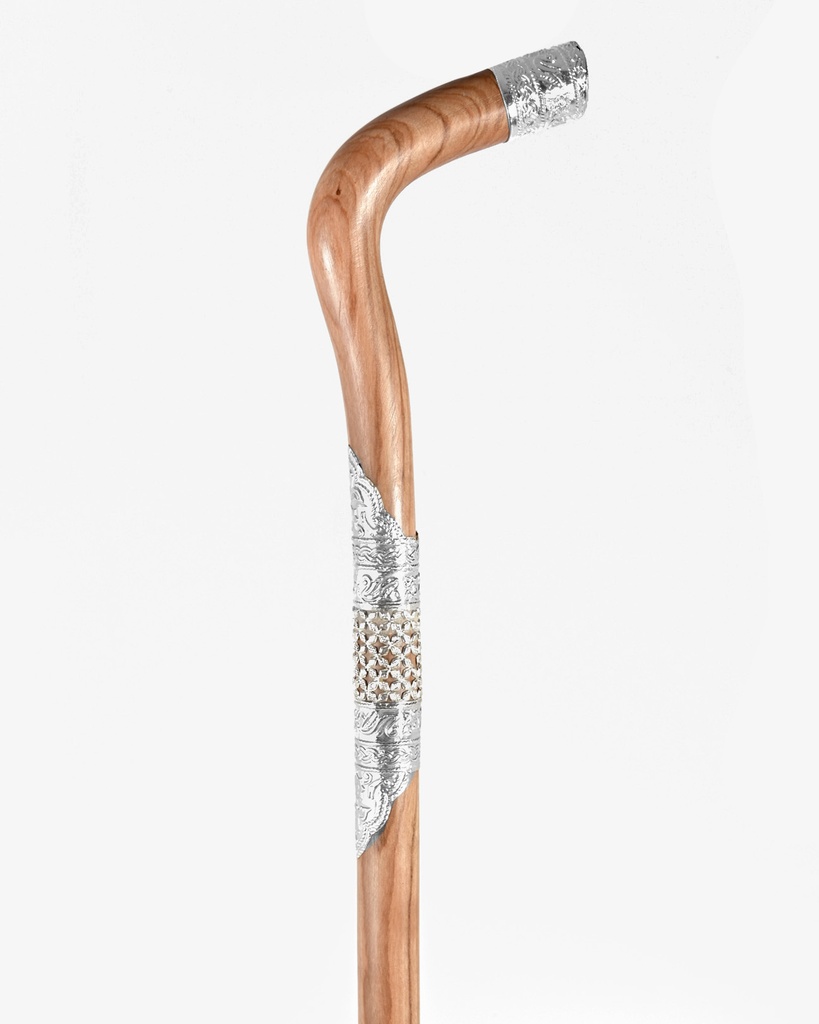 Omani dark wood crutch stick CAN864