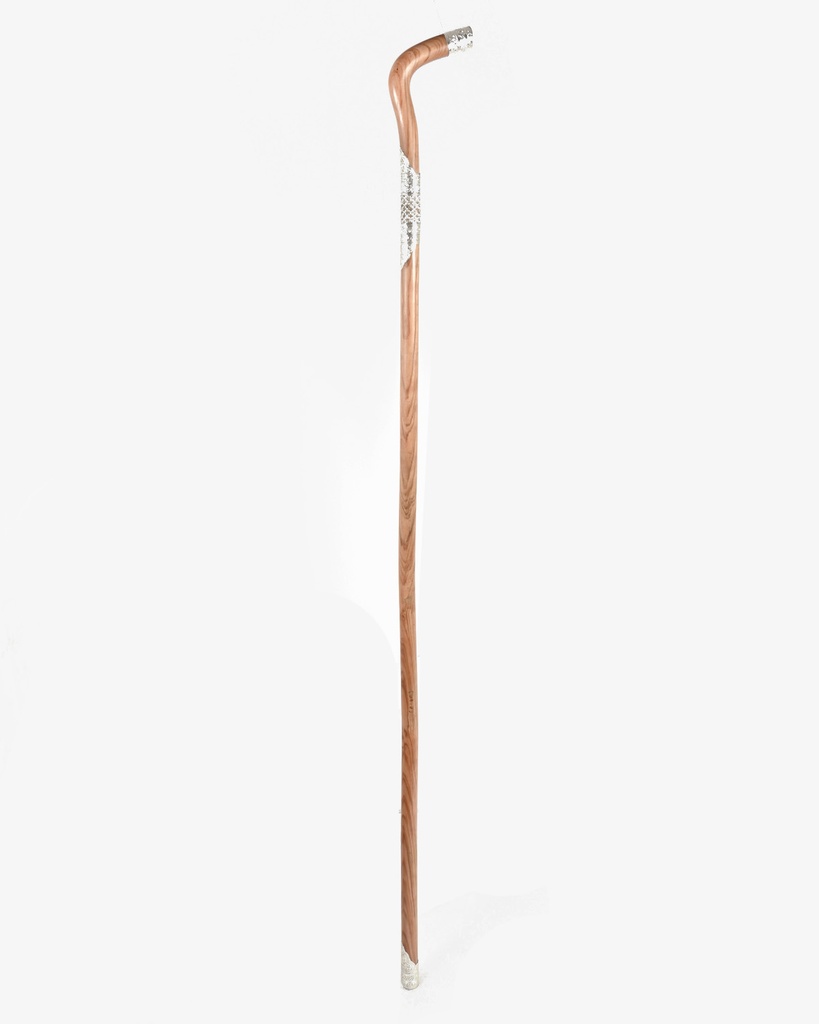 Omani dark wood crutch stick CAN864