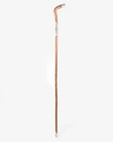 Omani dark wood crutch stick CAN864