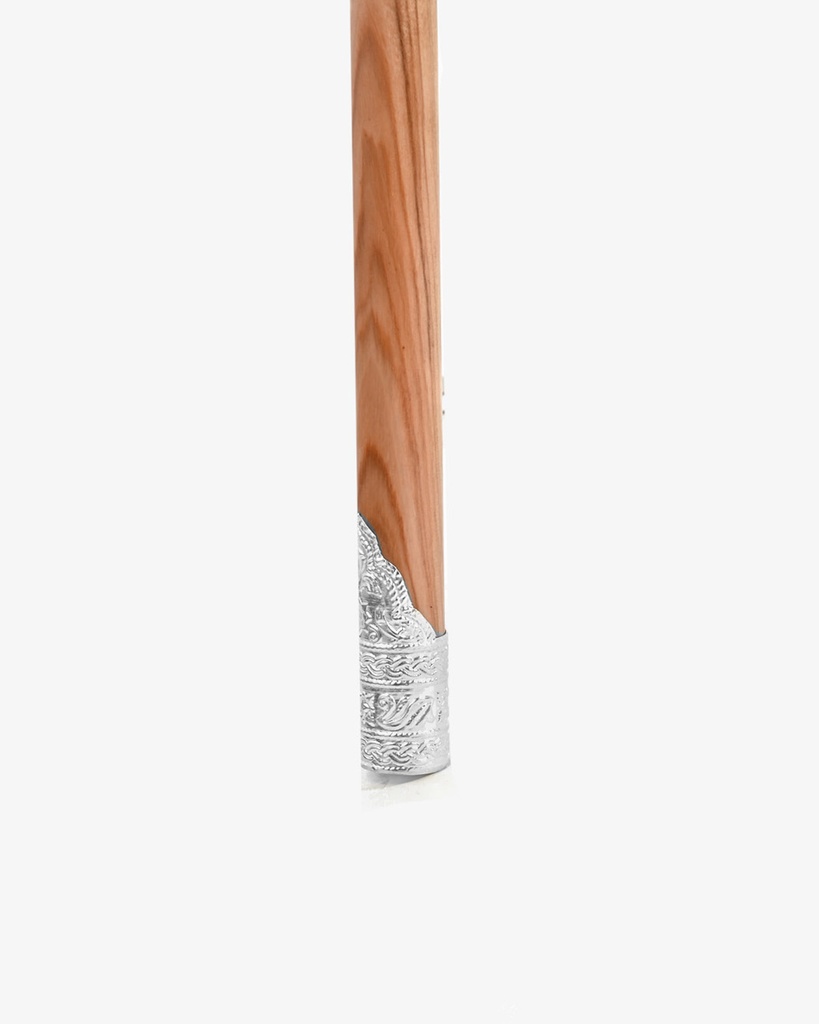 Omani dark wood crutch stick CAN864