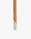 Omani dark wood crutch stick CAN864