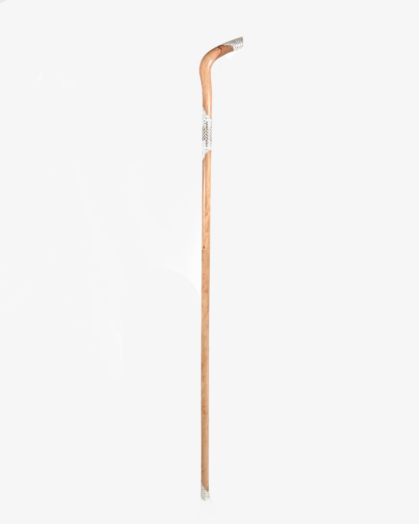 Omani dark wood crutch stick CAN844