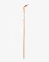 Omani dark wood crutch stick CAN844
