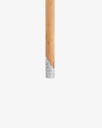 Omani dark wood crutch stick CAN844