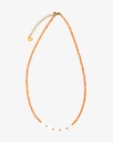 Women's necklace made of natural shells WNEC229OR