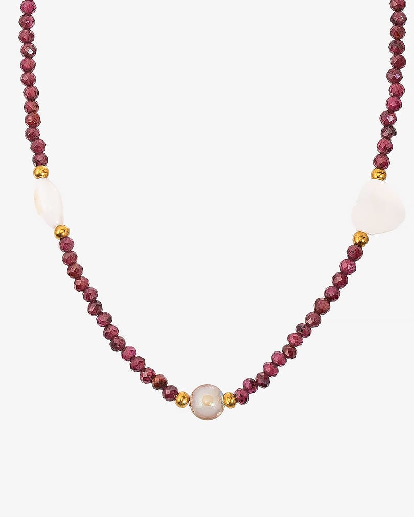 Natural Shell Women's Necklace WNEC231RD