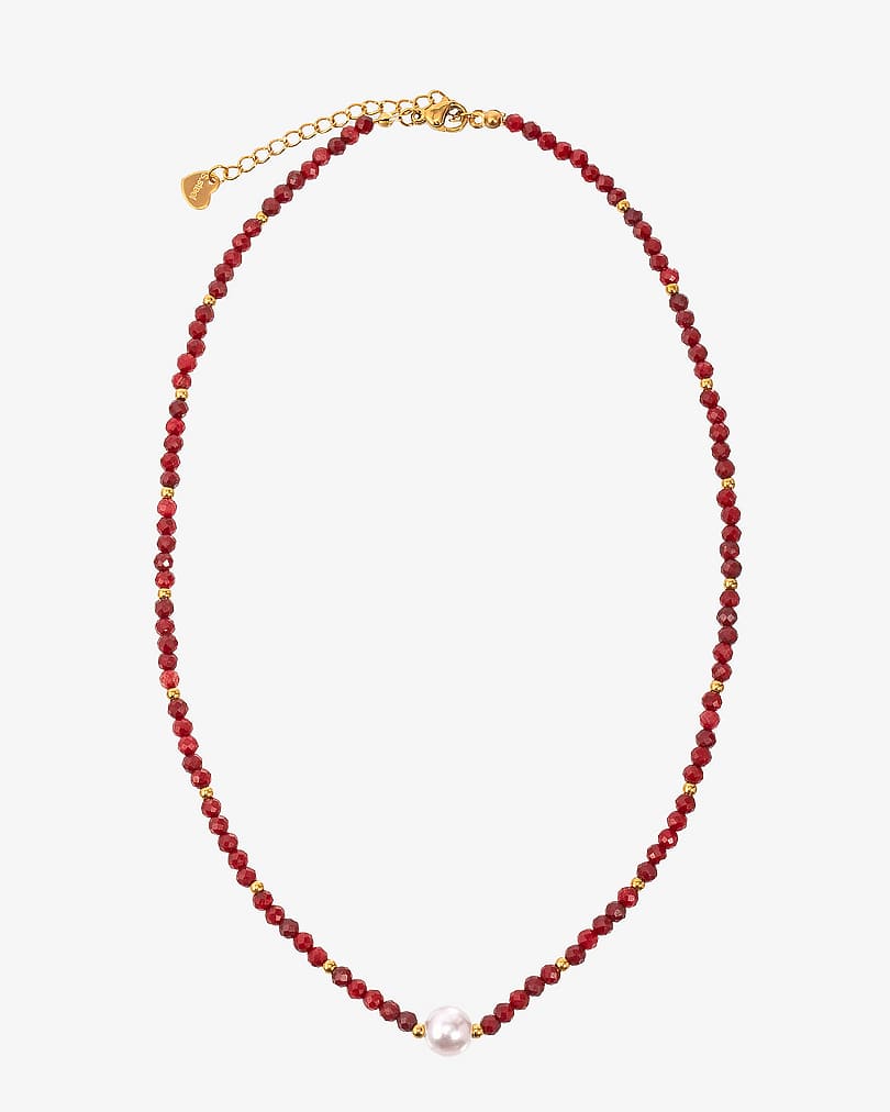Women's necklace of natural shells WNEC233RD