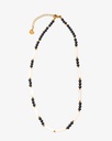 Women's necklace made of natural mother-of-pearl WNEC252BK