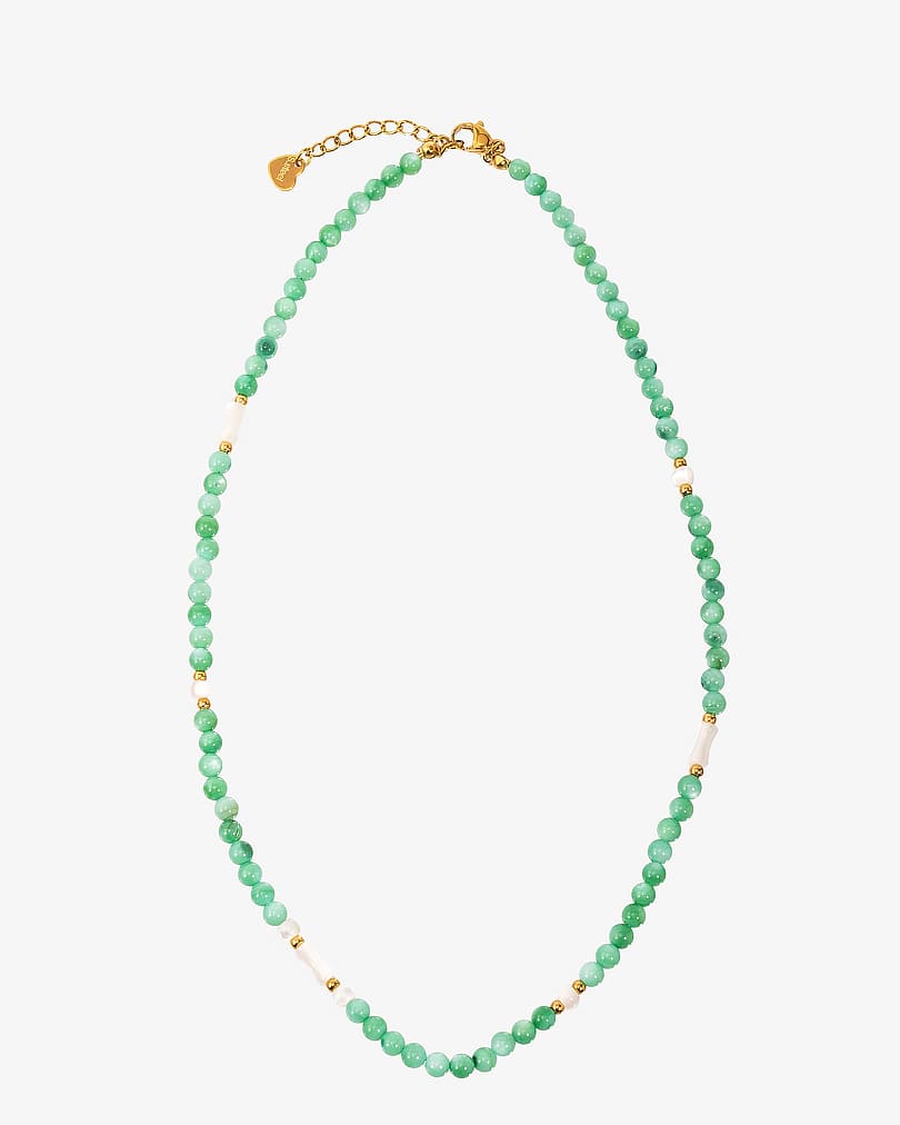 Women's necklace made of natural shells WNEC253GN