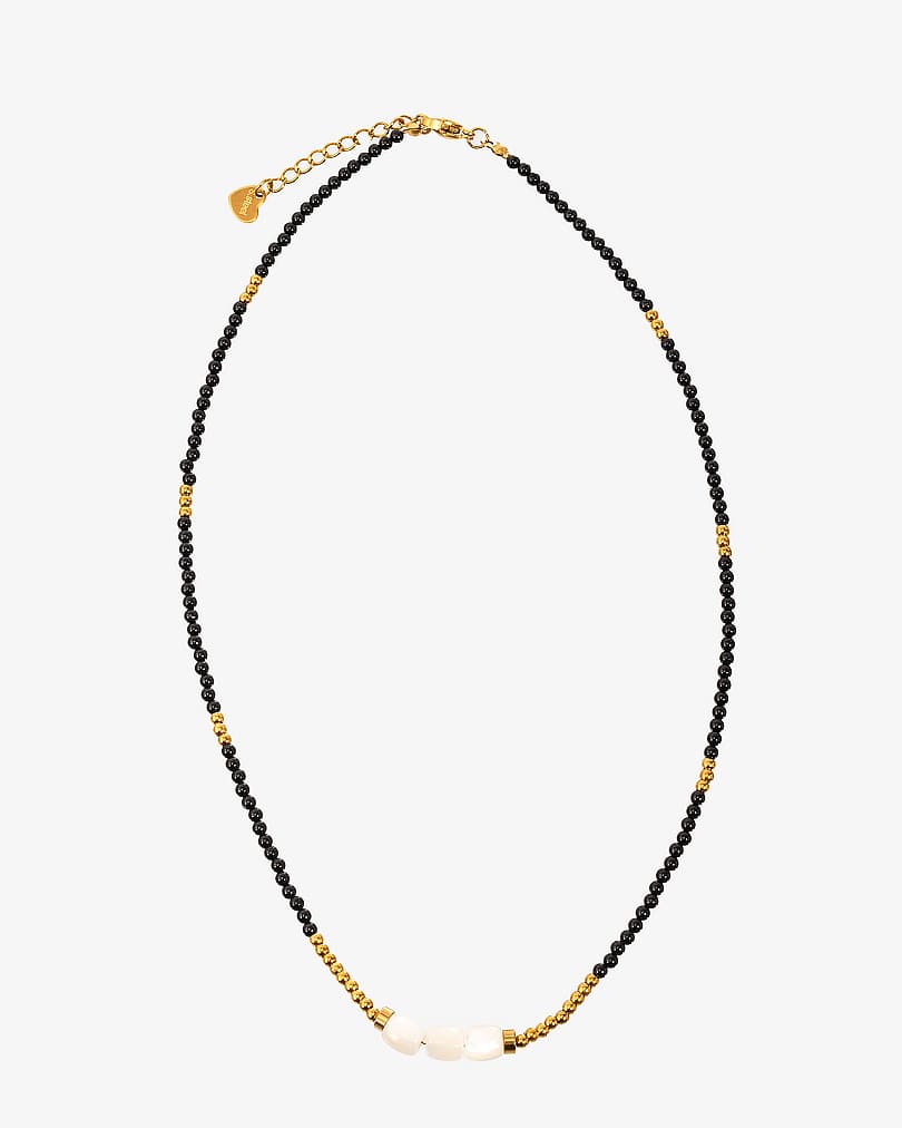 Women's necklace made of natural shells WNEC238BK