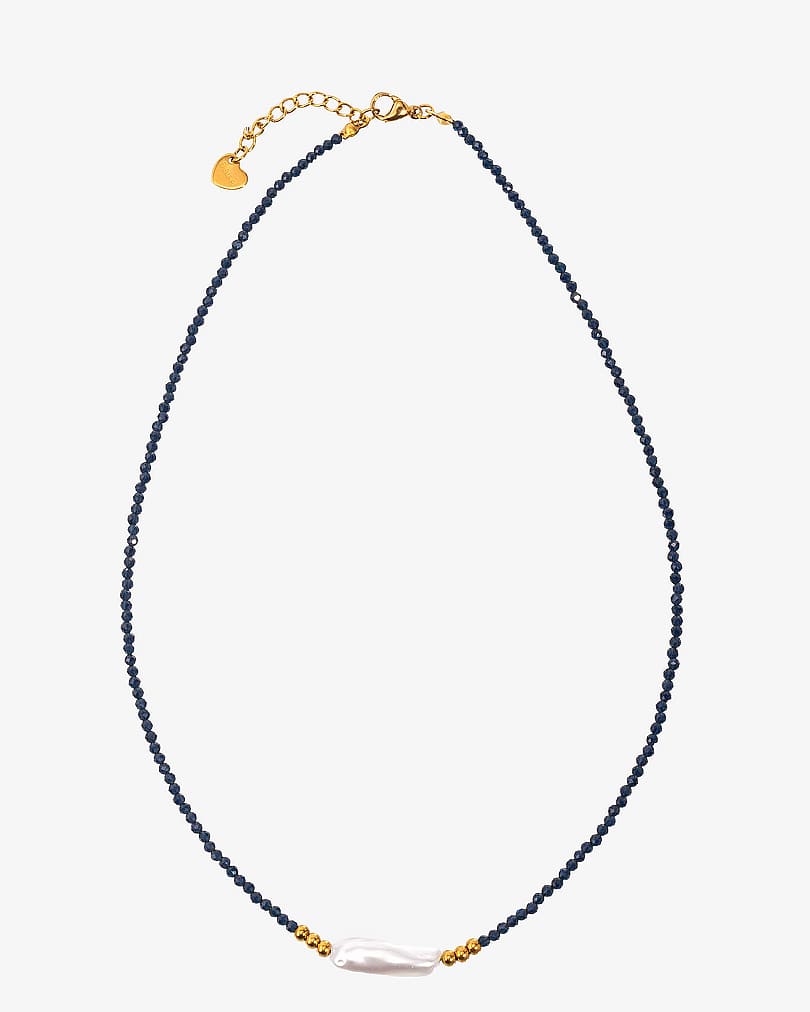 Women's necklace made of natural shells WNEC239BL