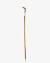 Omani dark wood crutch stick CAN848