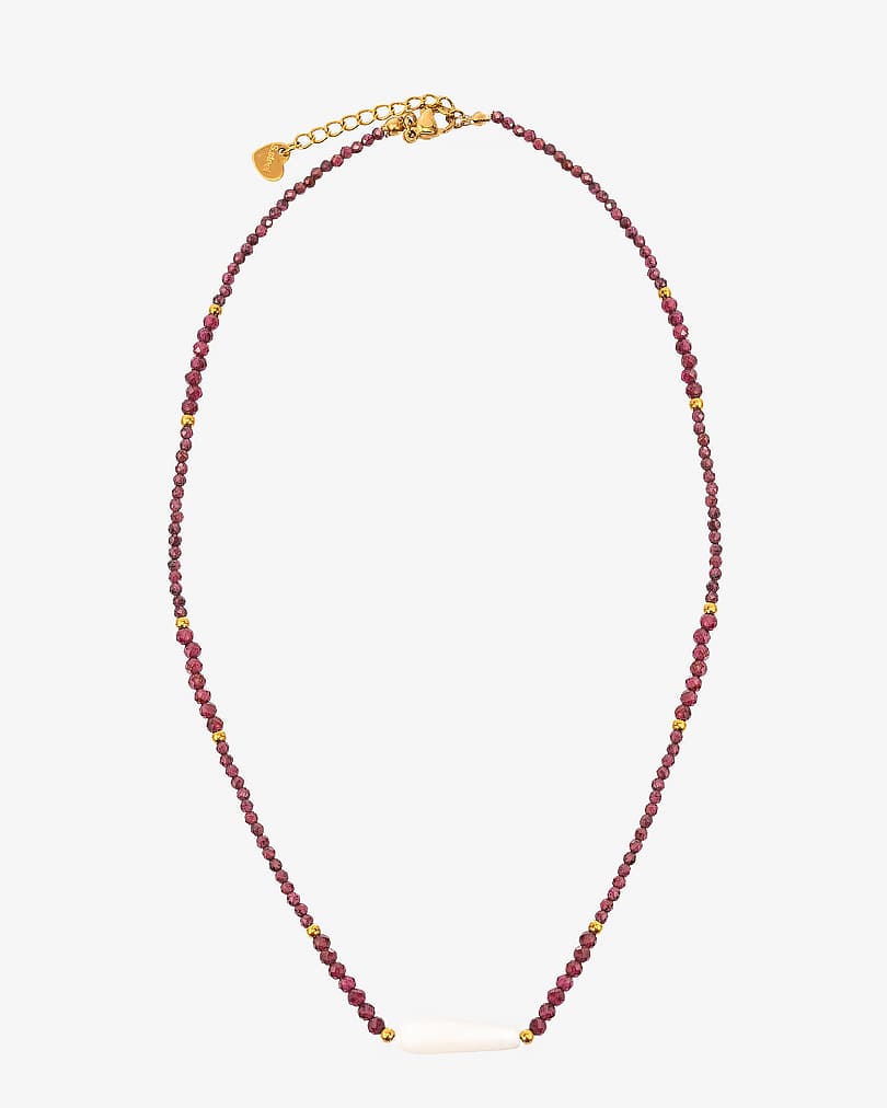 Women's Necklace Made of Natural Shells WNEC241RD