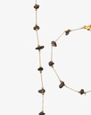 Women's bracelet and necklace set WNEC265BK