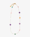 Women's necklace made of natural stones WNEC269MC