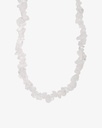 Clear quartz stone women's necklace WNEC191WH