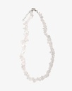 Clear quartz stone women's necklace WNEC191WH