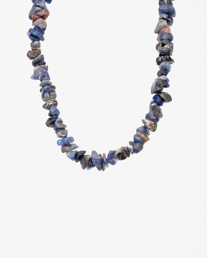 Sodalite stone women's necklace WNEC192BL