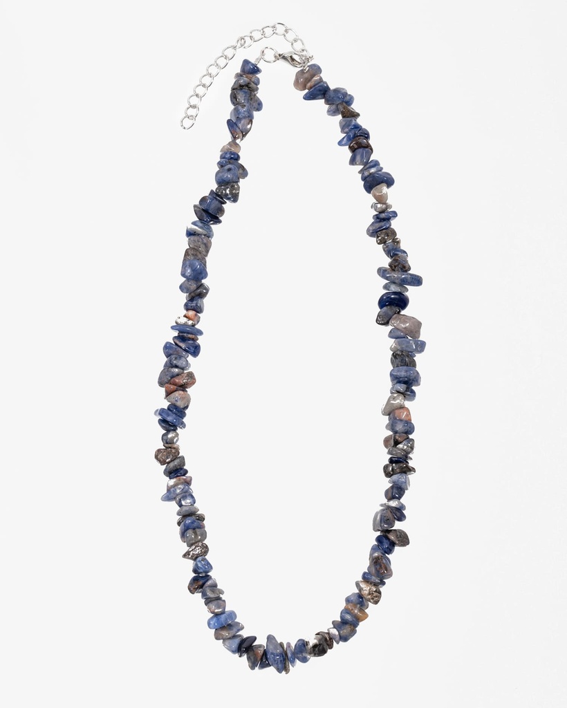 Sodalite stone women's necklace WNEC192BL