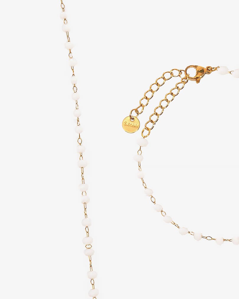 Women's Necklace and Bracelet Set WNEC275WH