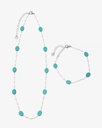 Women's bracelet and necklace set WNEC277LL