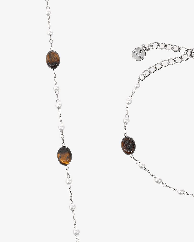 Women's bracelet and necklace set WNEC282BN