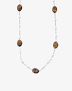 Tiger's Eye Stone Necklace WNEC285BN