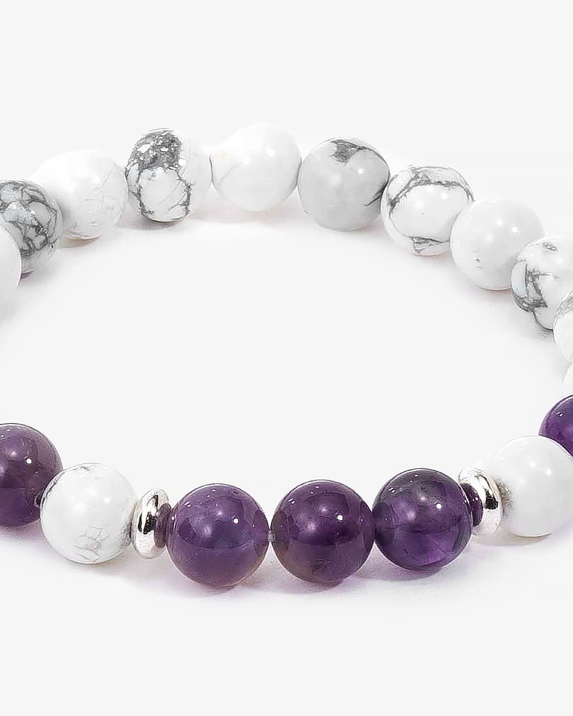Luxury Natural Stone Bracelet WBRA154PR