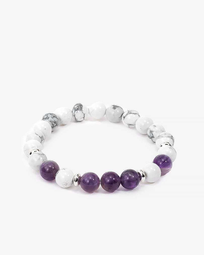 Luxury Natural Stone Bracelet WBRA154PR