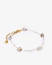 Luxury Natural Stone Bracelet WBRA157GY