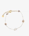 Luxury Natural Stone Bracelet WBRA157GY