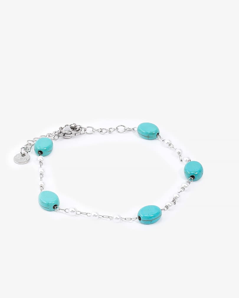 Unique Design Natural Stone Bracelet WBRA159LL