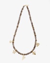 Women's smoke quartz necklace WNEC133GY