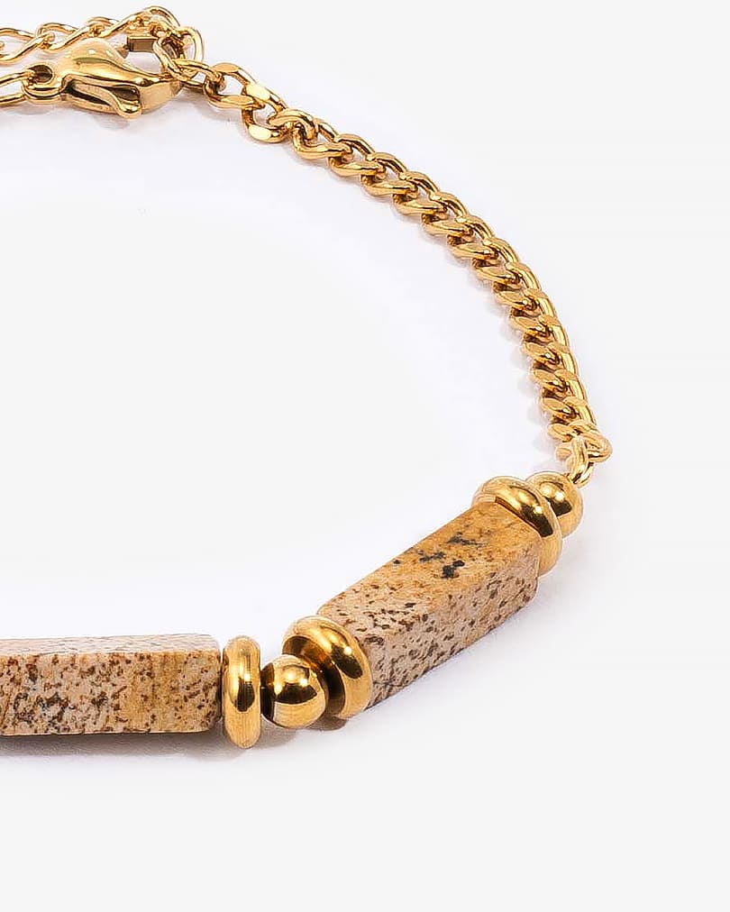 Luxury Natural Stone Bracelet WBRA161BN