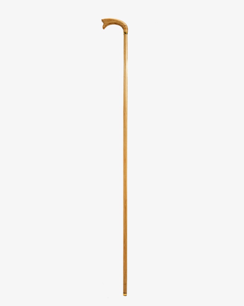Natural almond wood crutch stick CAN792