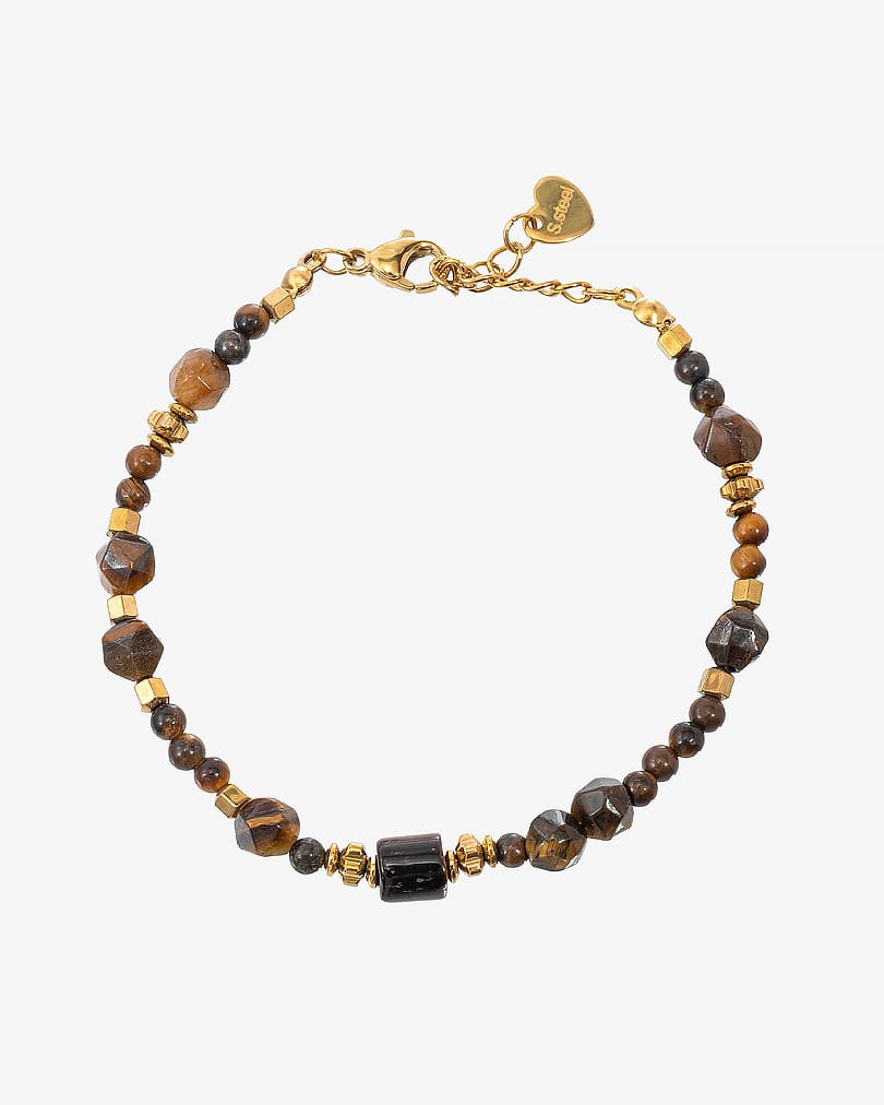 Tiger's Eye Stone Bracelet WBRA163BN