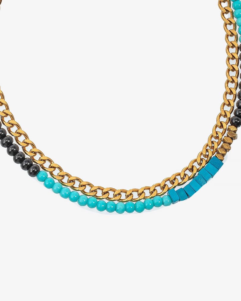 Elegant Double Layered Bracelet WBRA173MC